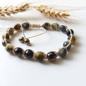 Shamballa Biele sokolie oko