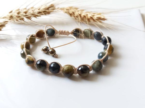Shamballa Biele sokolie oko